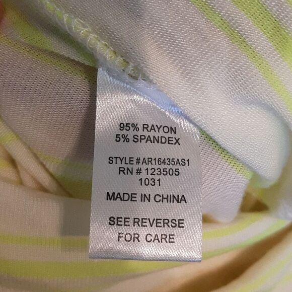 Heart & Hips White and Neon Yellow Jumper/Romper NWOT - Picture 9 of 10